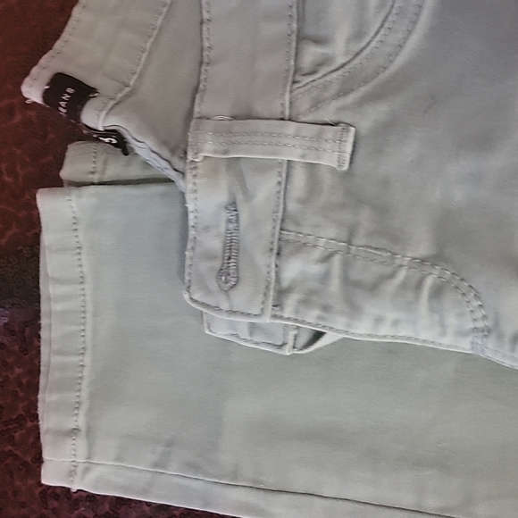 Cello Jeans Women's Size 3 Light Green Straight Legs - Picture 2 of 5